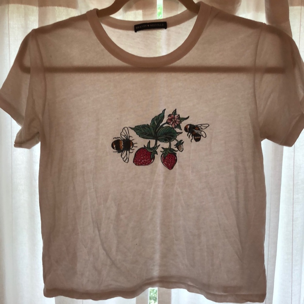 Strawberry’s and bees t shirt from brandy
